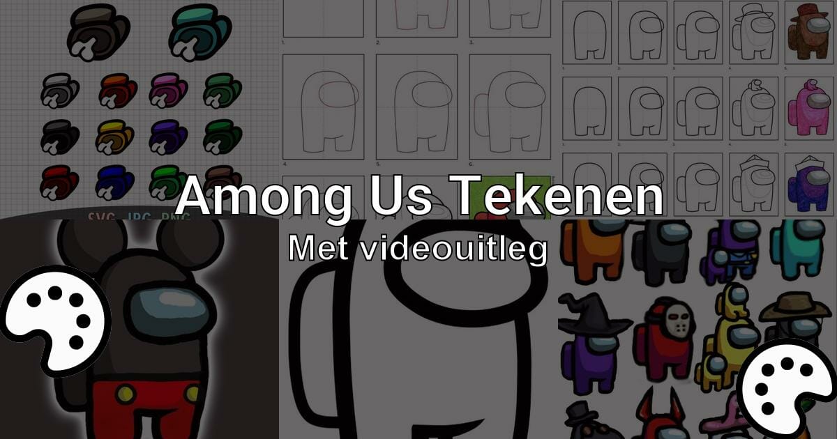 Among Us Tekenen Met Videouitleg