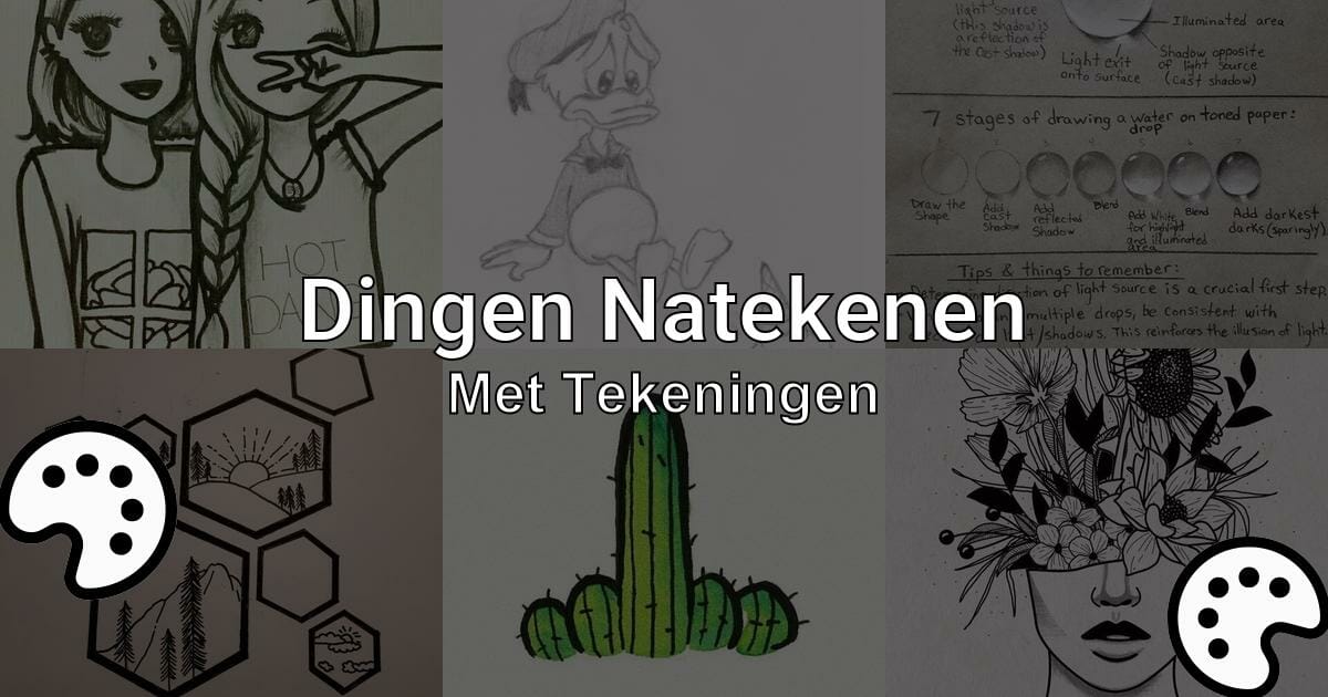 Poppetjes Natekenen Stap Voor Stap Tekenen Nu