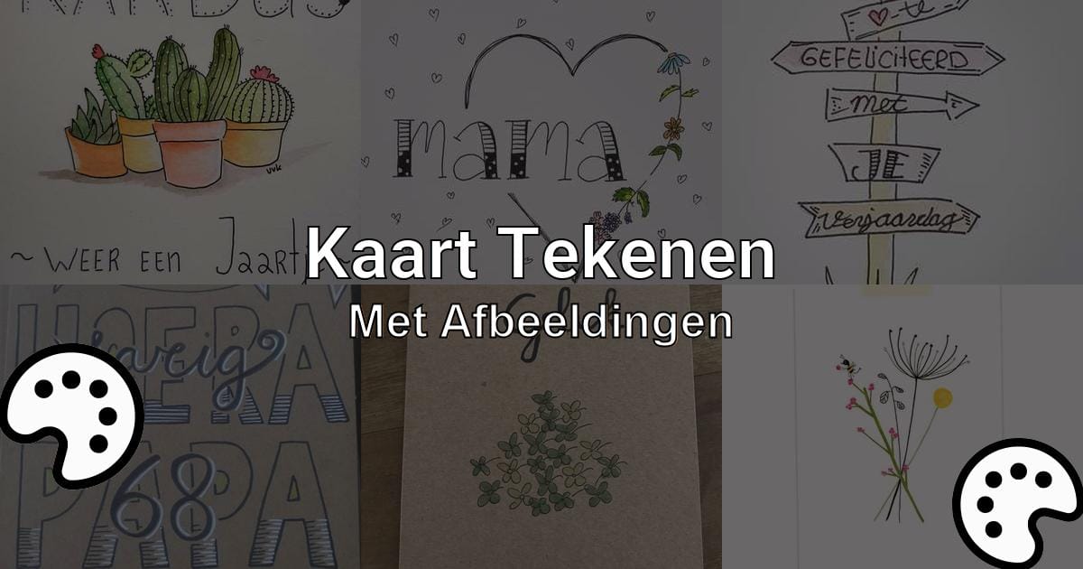 Kaart Tekenen Met Afbeeldingen Tekenen Nu