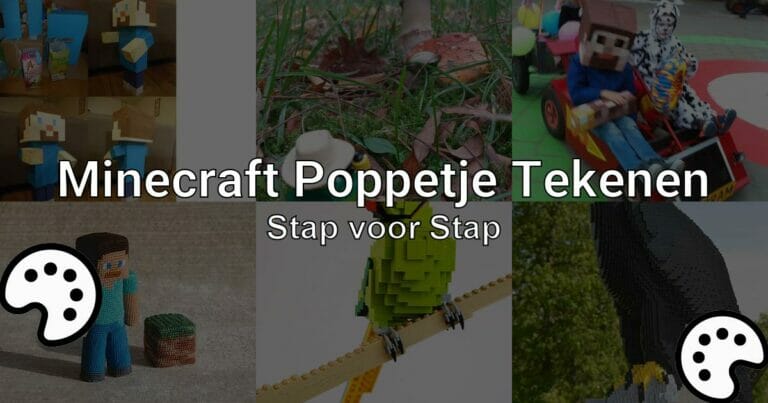 Minecraft Poppetje Tekenen Stap Voor Stap Tekenen Nu