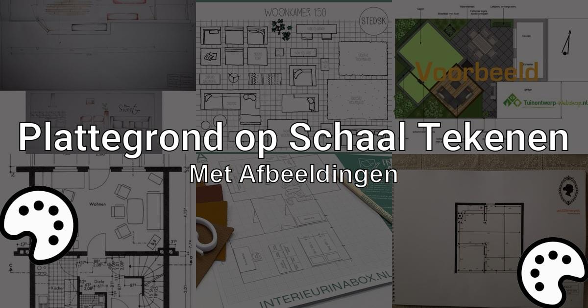 Plattegrond Op Schaal Tekenen Met Afbeeldingen Tekenen Nu