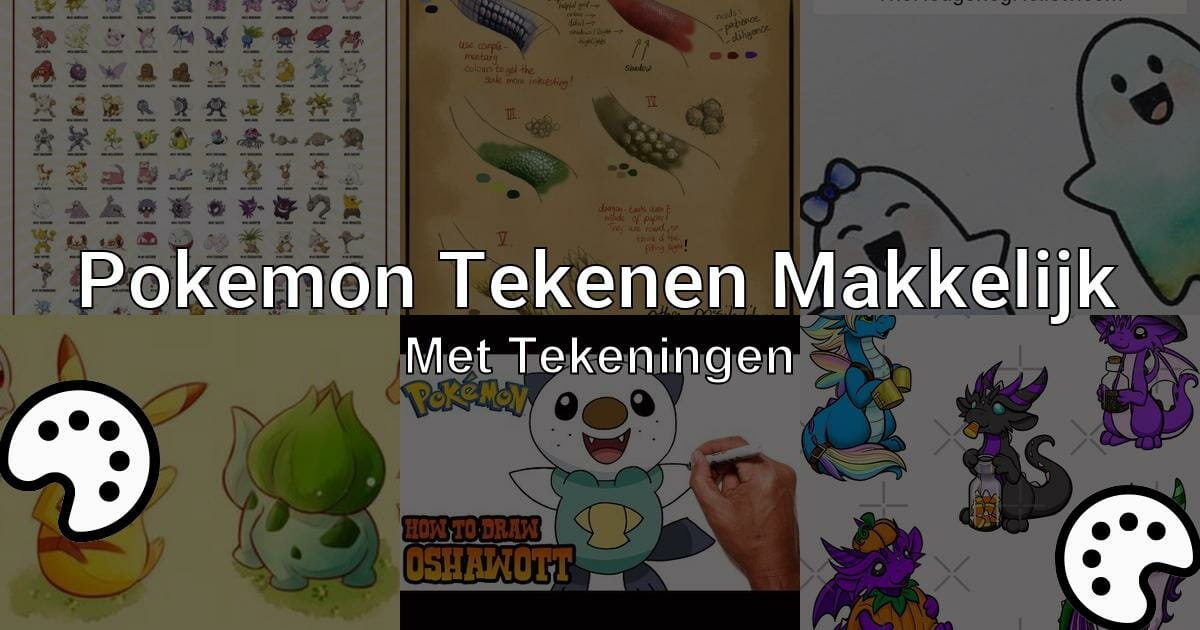 Pokémon Tekenen Met Afbeeldingen en Video