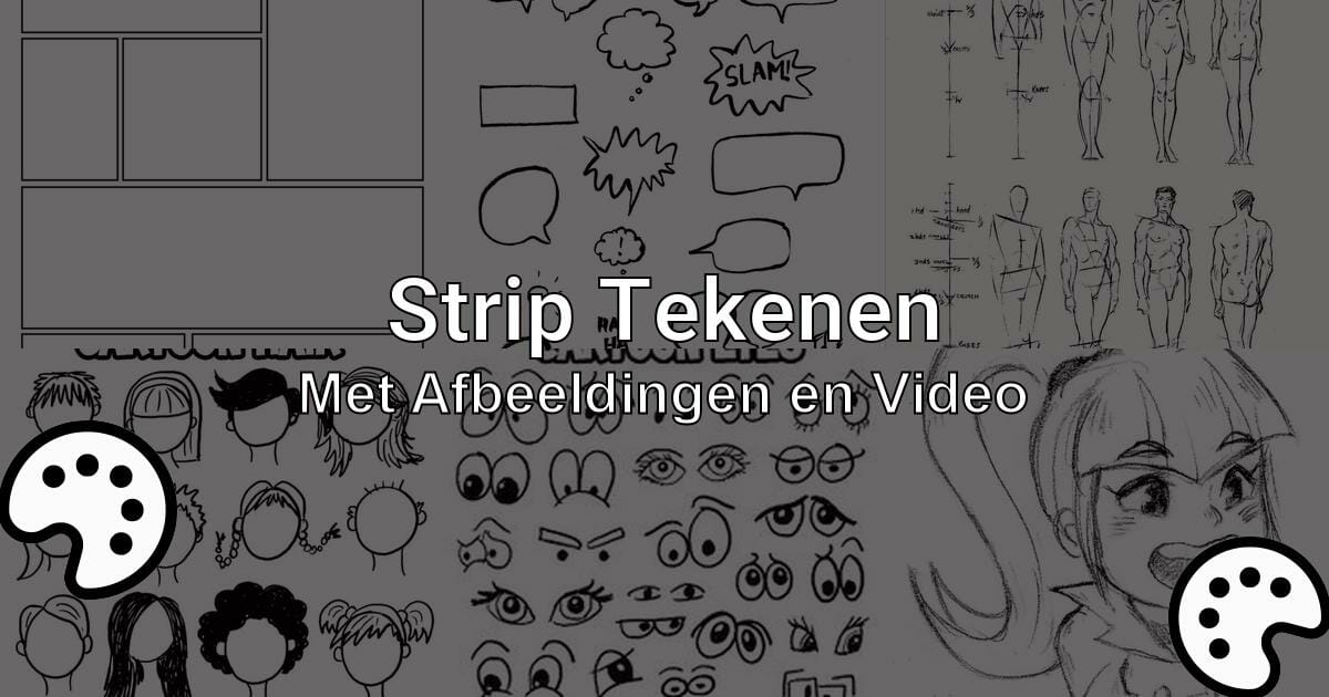 Strip Tekenen Met Afbeeldingen En Video Tekenen Nu