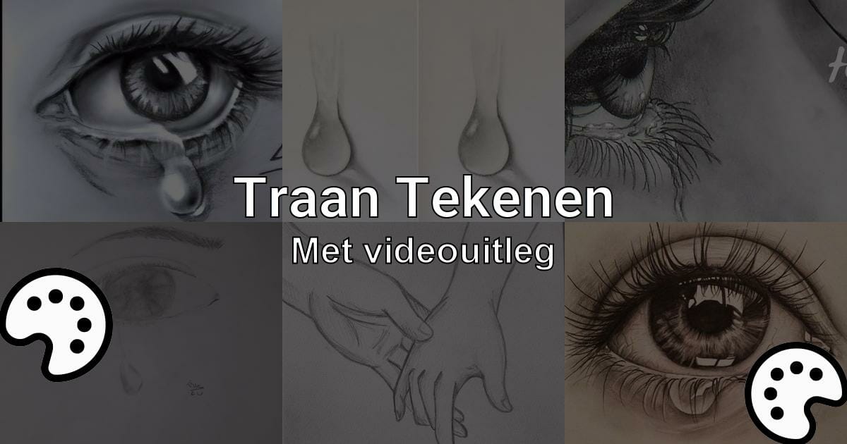 Traan Tekenen Met Videouitleg Tekenen Nu