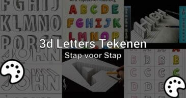 3d letters tekenen