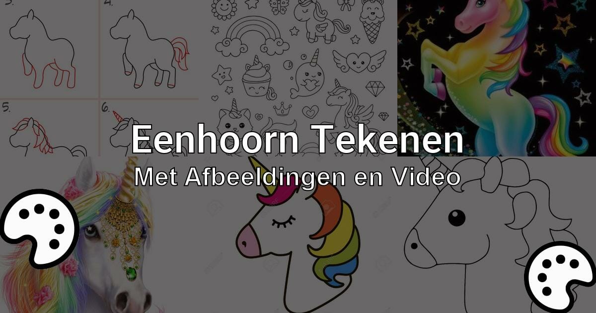 Eenhoorn Tekenen (Met Afbeeldingen en Tekeningen)