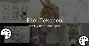 ezel tekenen