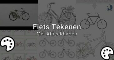 fiets tekenen