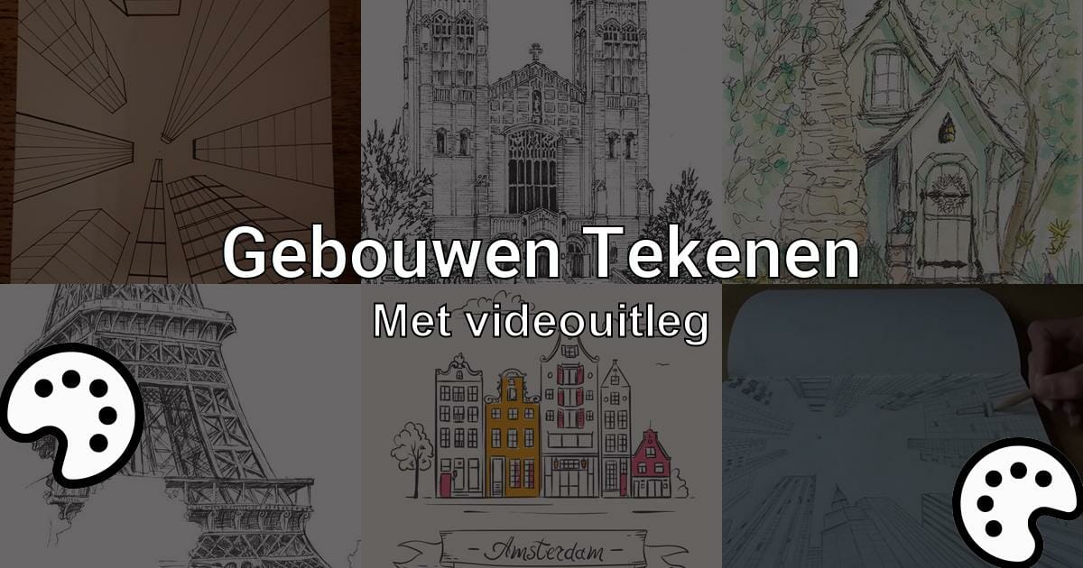 Gebouwen Tekenen Met Videouitleg Tekenen Nu