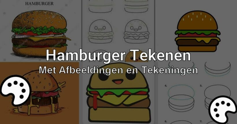 hamburger tekenen
