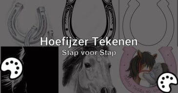 hoefijzer tekenen