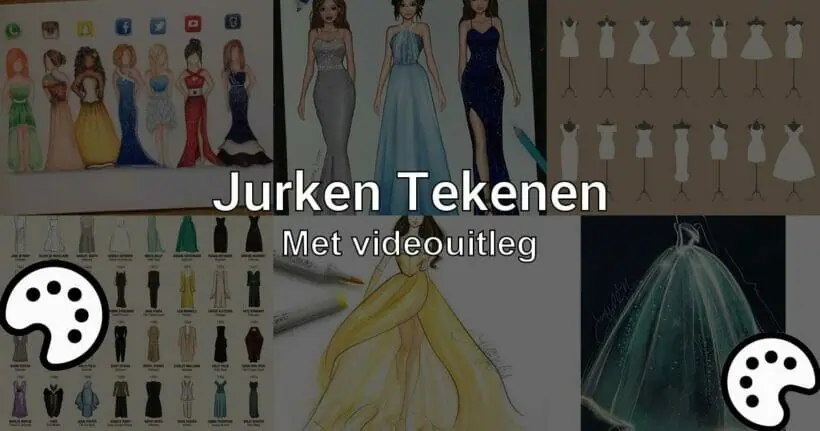 Jurkjes tekenen outlet