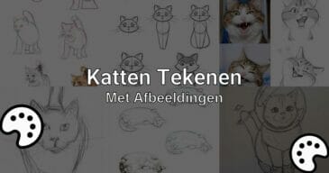 katten tekenen