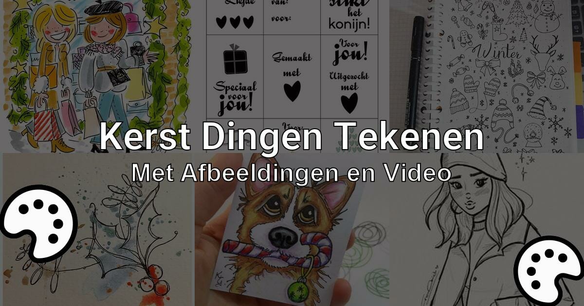 Kerst Slee Tekenen (Met Afbeeldingen en Video) tekenen.nu