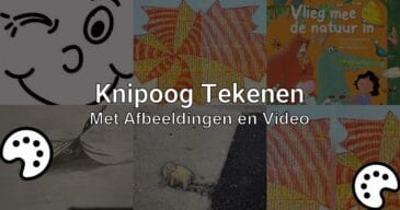 knipoog tekenen