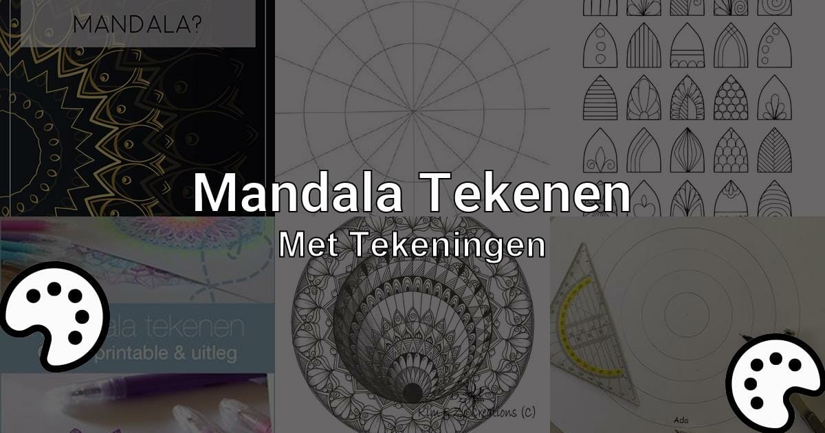 Mandala Tekenen Met Afbeeldingen En Video