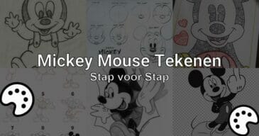 mickey mouse tekenen