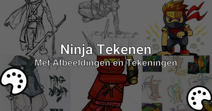ninja tekenen
