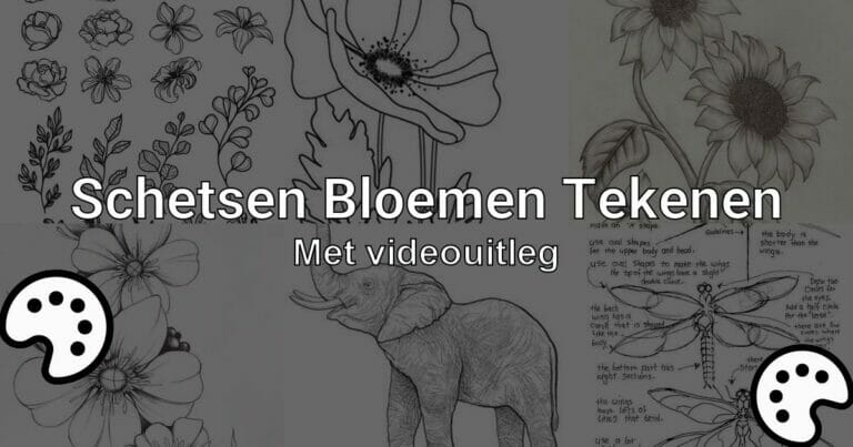 Mooie Bloemen Tekenen Makkelijk (Met Afbeeldingen en Tekeningen ...